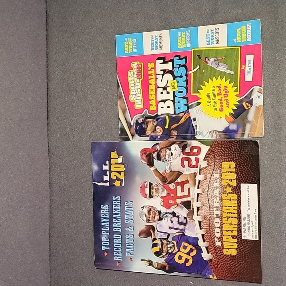 Football and Baseball book